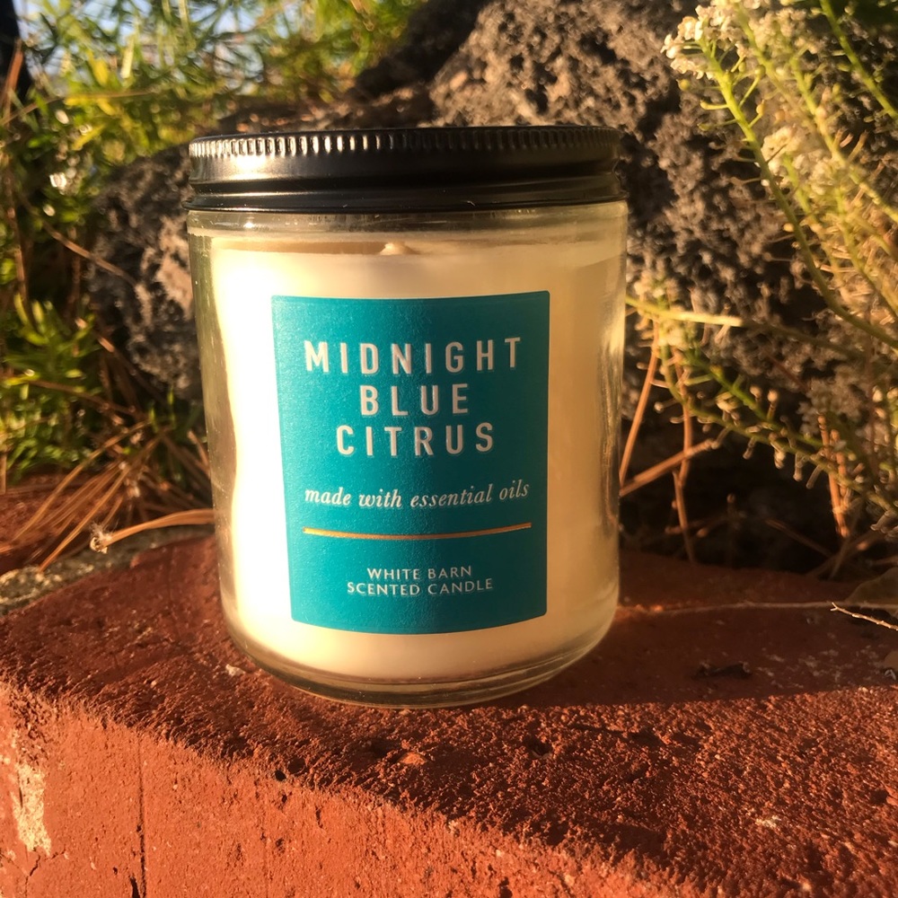 Midnight blue citrus candle bath And Body works - Picture 1 of 1
